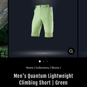 CREAG Quantum Climbing Shorts, mens S tech shorts